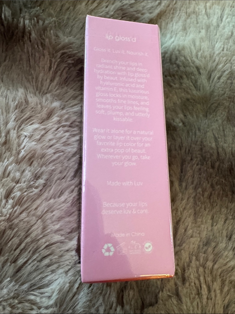 Lip Gloss'd Lip Gloss - 03 Sun Kiss'd (Pink) - Picture 3 of 4